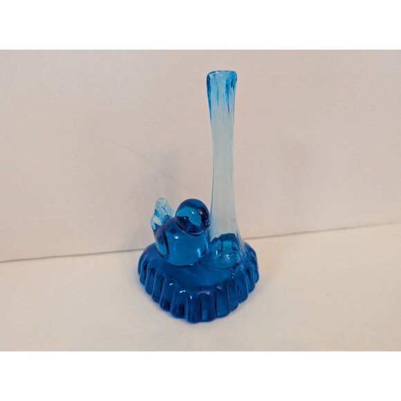 Other - Vintage 1992 Blue Bird of Happiness Figurine With Bud Vase